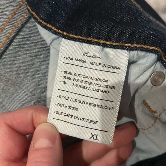 NWOT Kancan wide leg jeans with stretch size XL - Picture 4 of 4